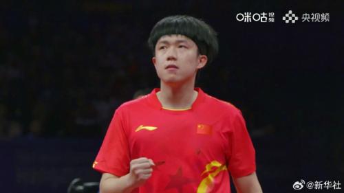 快讯：中国队击败韩国队摘得乒乓球男子团体冠军